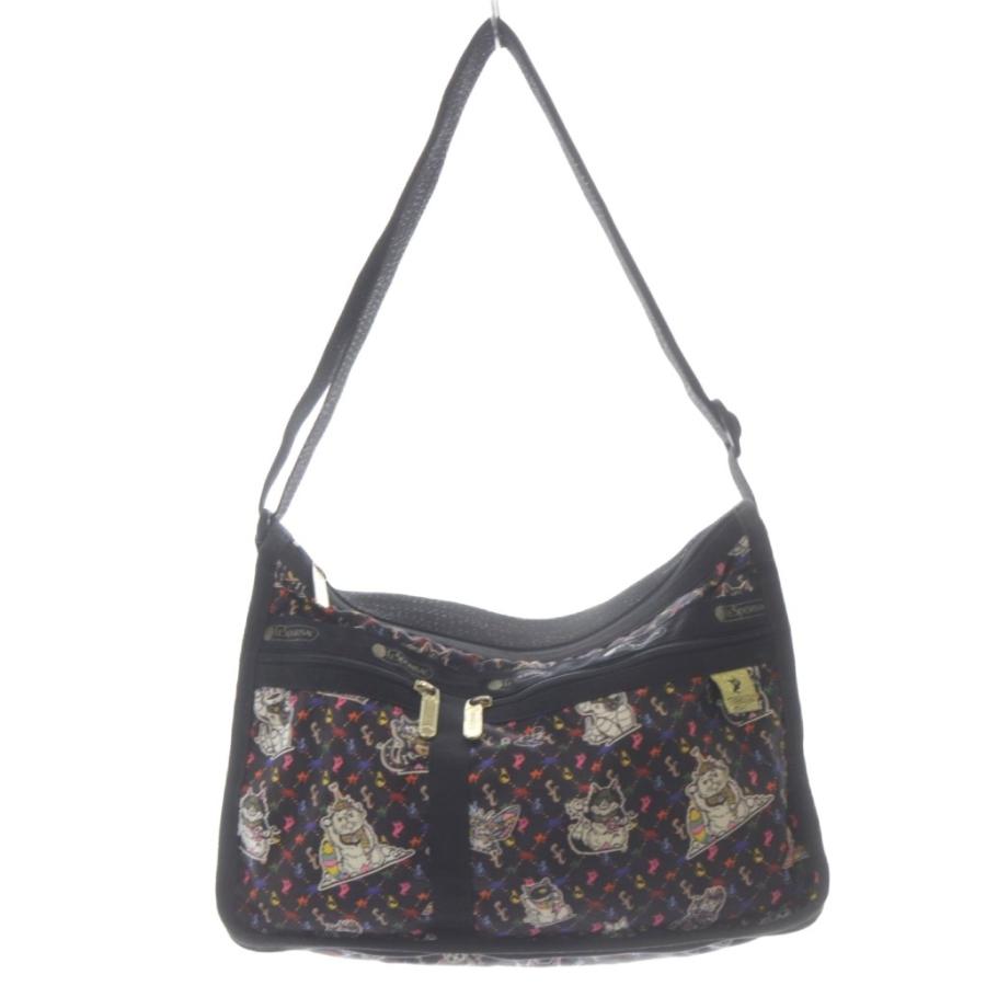 LeSportsac（レスポートサック） ナイロン 総柄 プリント ショルダー 