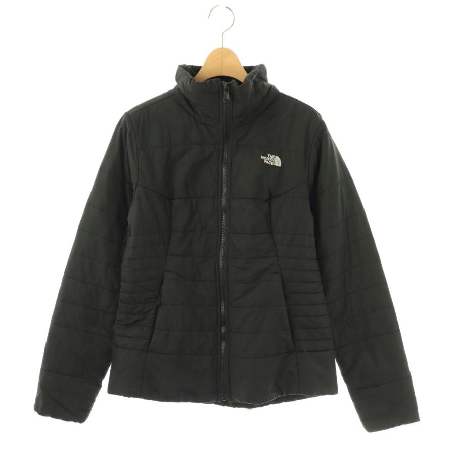 【中古】ザノースフェイス THE NORTH FACE ジャケット ジップアップ 中綿 S ブラック NF0A35BY /HK ■OS レディース THE NORTH FACE（ザ ノースフェイス） ジャケット ジップアップ 中綿 S