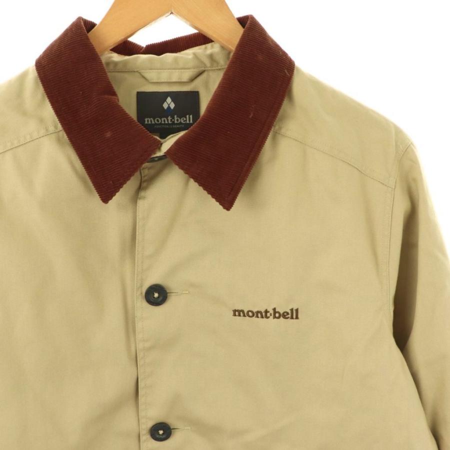 モンベル Montbell キャンバスカントリーダウンジャケット ジップ