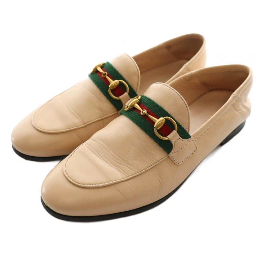 GUCCI（グッチ） ホースビットローファー シェリーライン 35.5