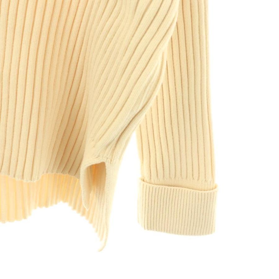 ロンハーマン　エアーコットンリブタートルネックニット　レッド エアーコットン リブタートルネック プルオーバー｜Ron Herman(ロン