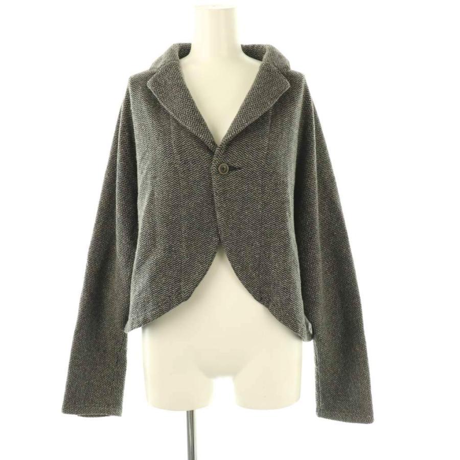 キャピタル kapital エルボーパッチ ニットジャケット ドルマン 1