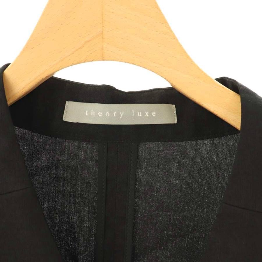 theory luxe 20AW ノーカラージャケット 38 5万 【公式通販】