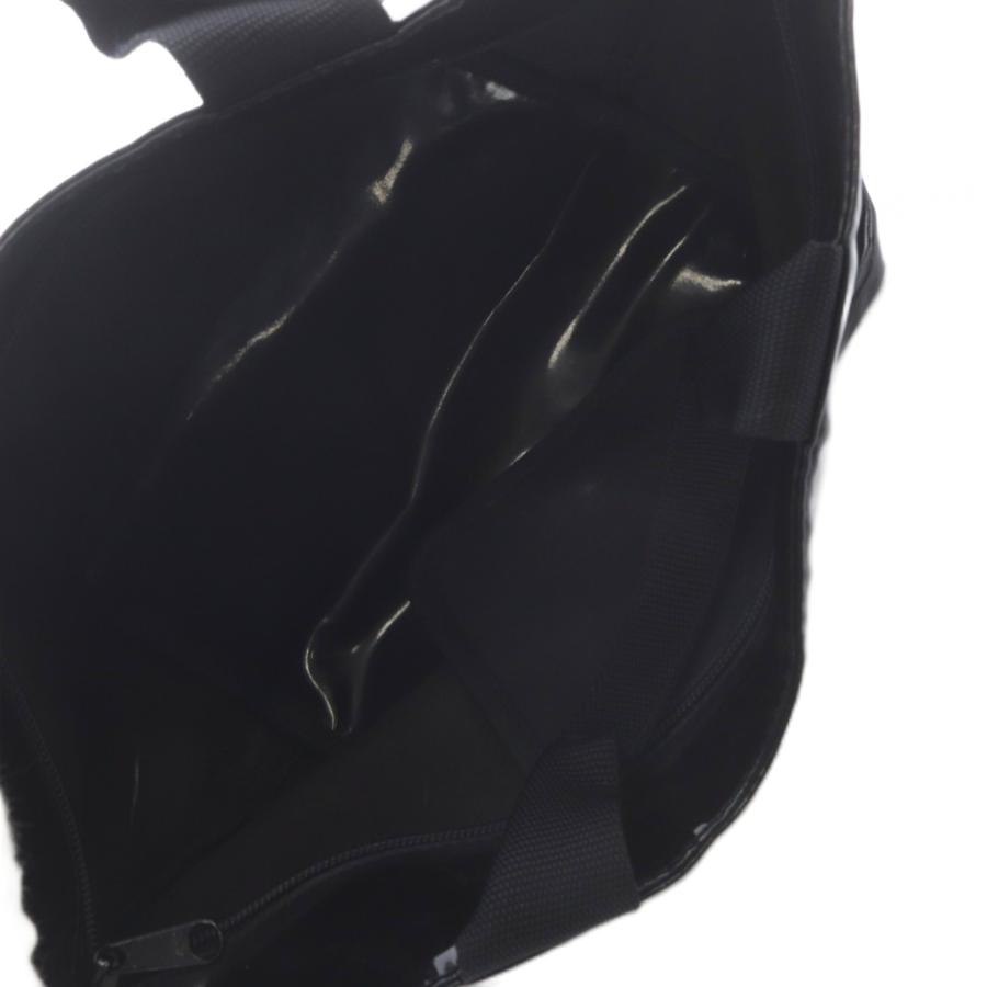 エルベシャプリエ Herve Chapelier 舟型ハンドバッグ トートバッグ 黒