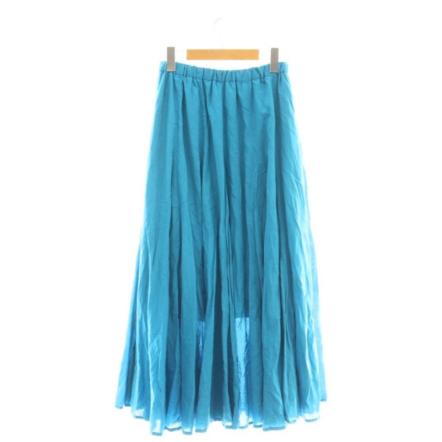 スピック&スパン Spick&Span 25SS HYU ギャザーフレアスカート ロング
