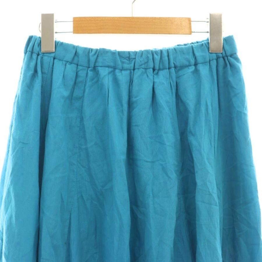 スピック&スパン Spick&Span 25SS HYU ギャザーフレアスカート ロング