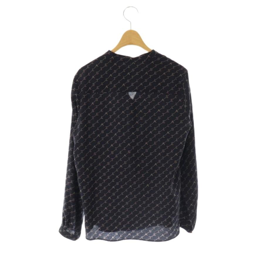 ステラマッカートニー STELLA McCARTNEY ロゴ ブラウス 長袖 38 