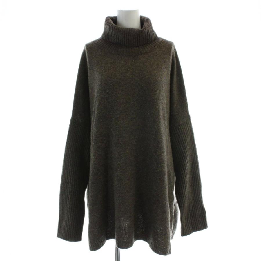 【Plage】イタリアヤーン サイドスリットハイネックプルオーバー プラージュ Plage イタリアヤーン サイドスリットハイネックプル