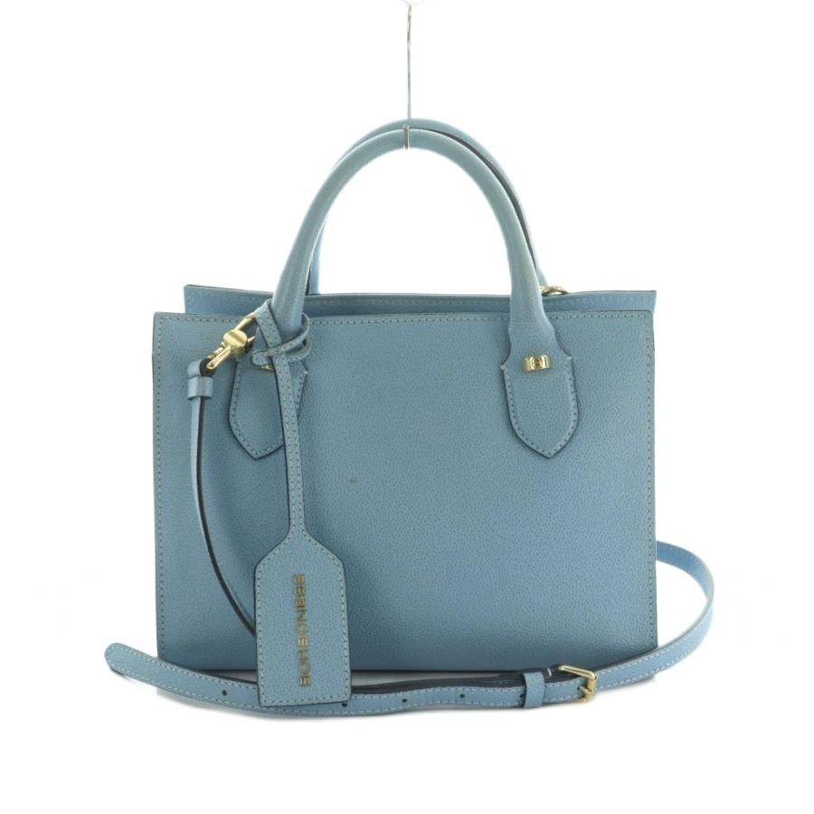 BORBONESE ボルボネーゼ ハンドバッグ レディース 【古着】【中古】 ボルボネーゼ BORBONESE 2way ハンドバッグ ショルダーバッグ レザー