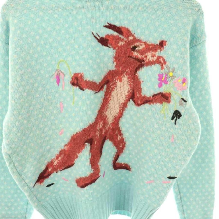 メゾンキツネ MAISON KITSUNE JM00565KT1074 ニット セーター 長袖