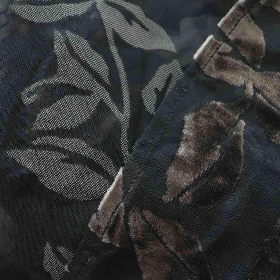 アメリヴィーテージのスカーフ柄トップス crie conforto】ペイズリースカーフ｜WOMEN｜254IST56-051C｜AZUL BY