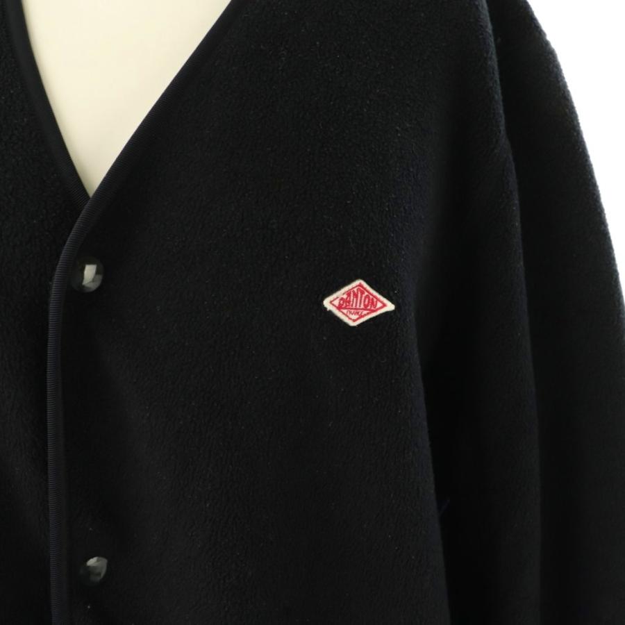 ダントン DANTON MR12-111-02 ノーカラーフリースジャケット