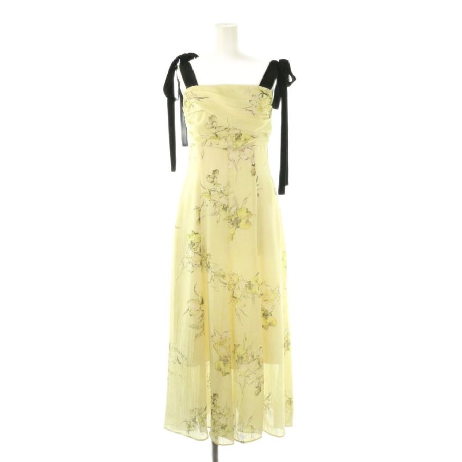 フレイアイディー FRAY I.D 25SS ドレスショルダーリボンフラワー