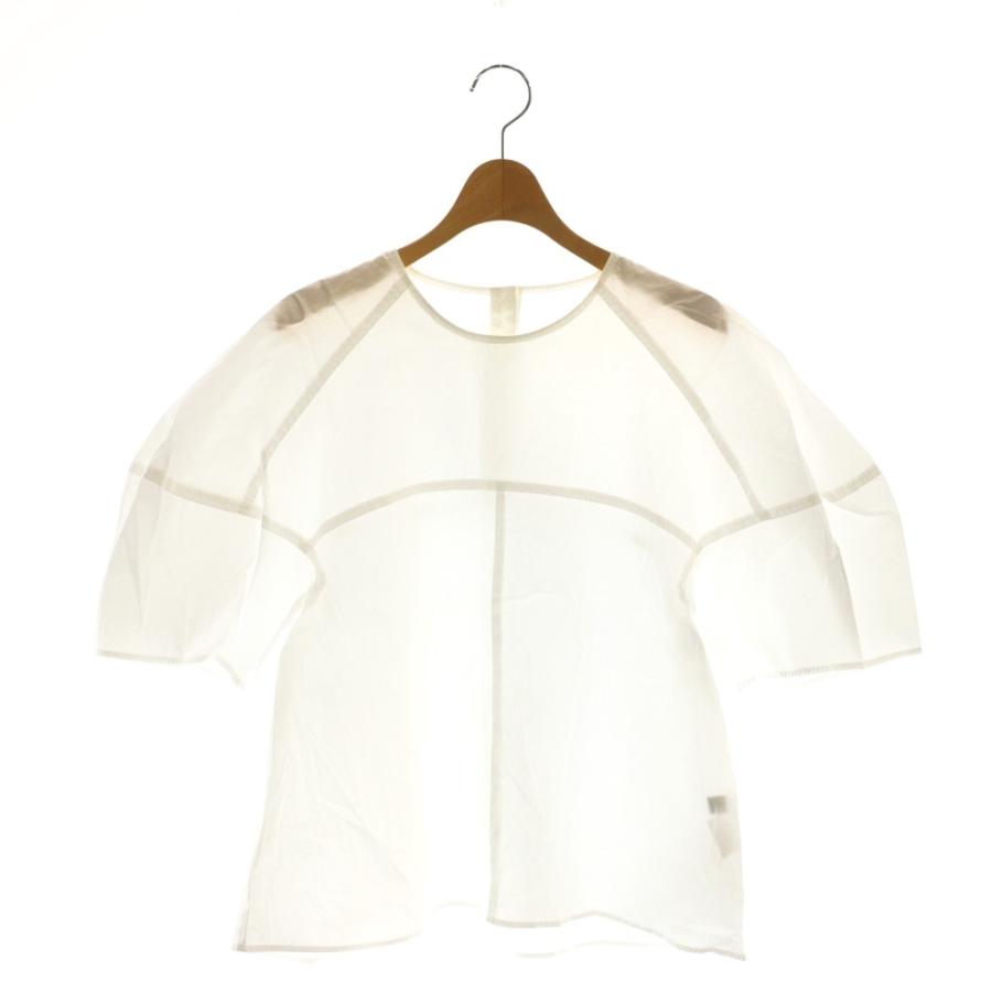 スピック&スパン Spick&Span 25SS ラウンドスリーブブラウス シャツ 
