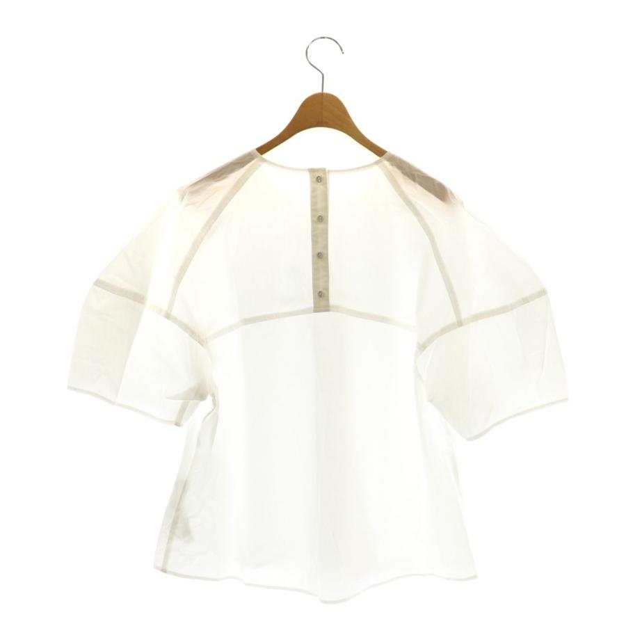 スピック&スパン Spick&Span 25SS ラウンドスリーブブラウス シャツ 