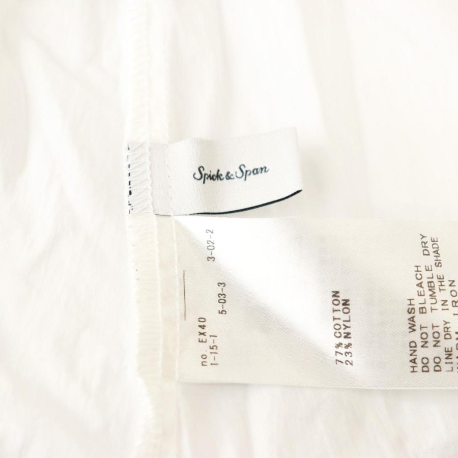 スピック&スパン Spick&Span 25SS ラウンドスリーブブラウス シャツ 
