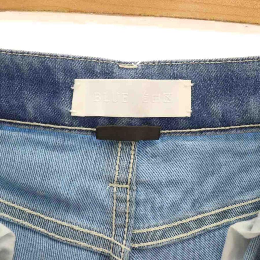 自由区 オンワード樫山 25SS ウスカルデニムダーツカーブ パンツ