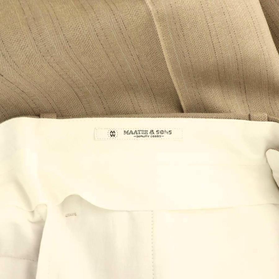 MAATEE＆SONS（マーティーアンドサンズ） MAATEE＆SONS 25SS JEFFELY