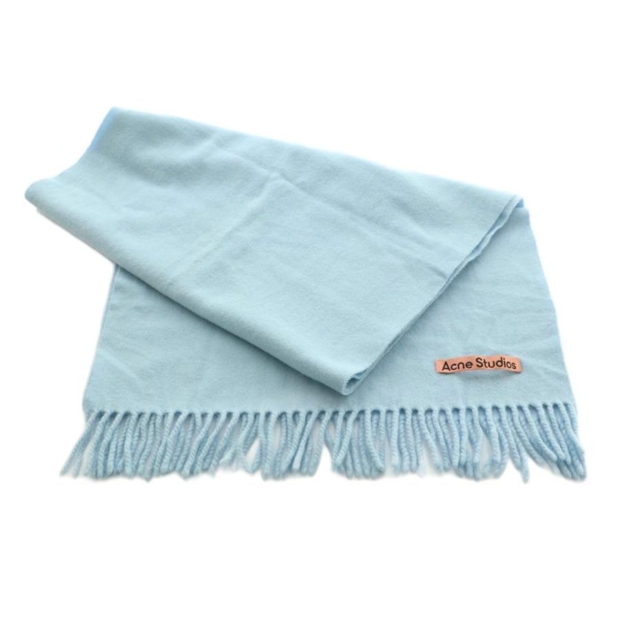 アクネ ストゥディオズ Acne Studios マフラー ウール フリンジ ライト