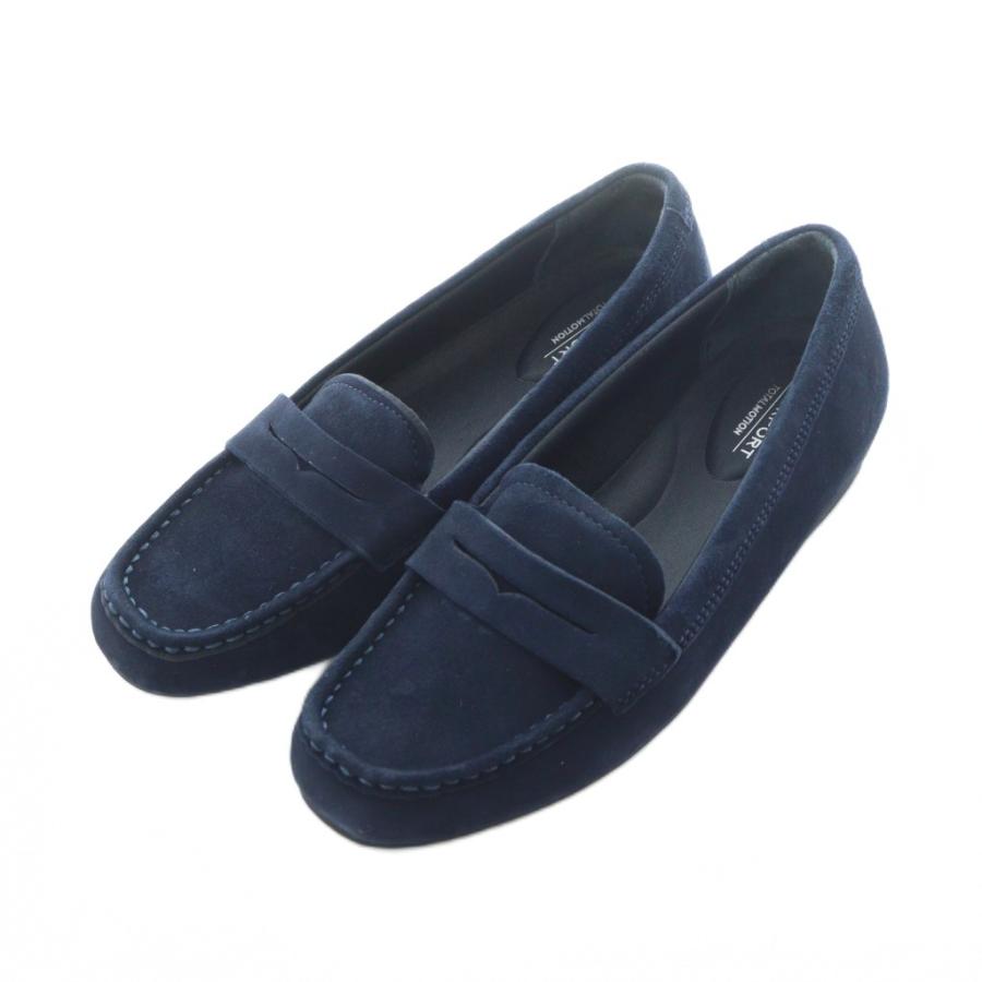 ロックポート ROCKPORT TMD PENNY ローファー スエード 22.5cm 