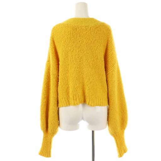 メゾンスペシャル MAISON SPECIAL カールヤーンニットカーディガン