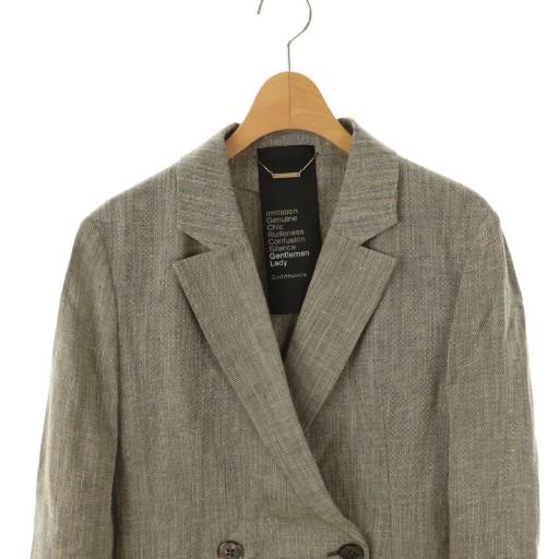 未使用品 カオス CHAOS GL ジョリーナジャケット リネン混 F ベージュ