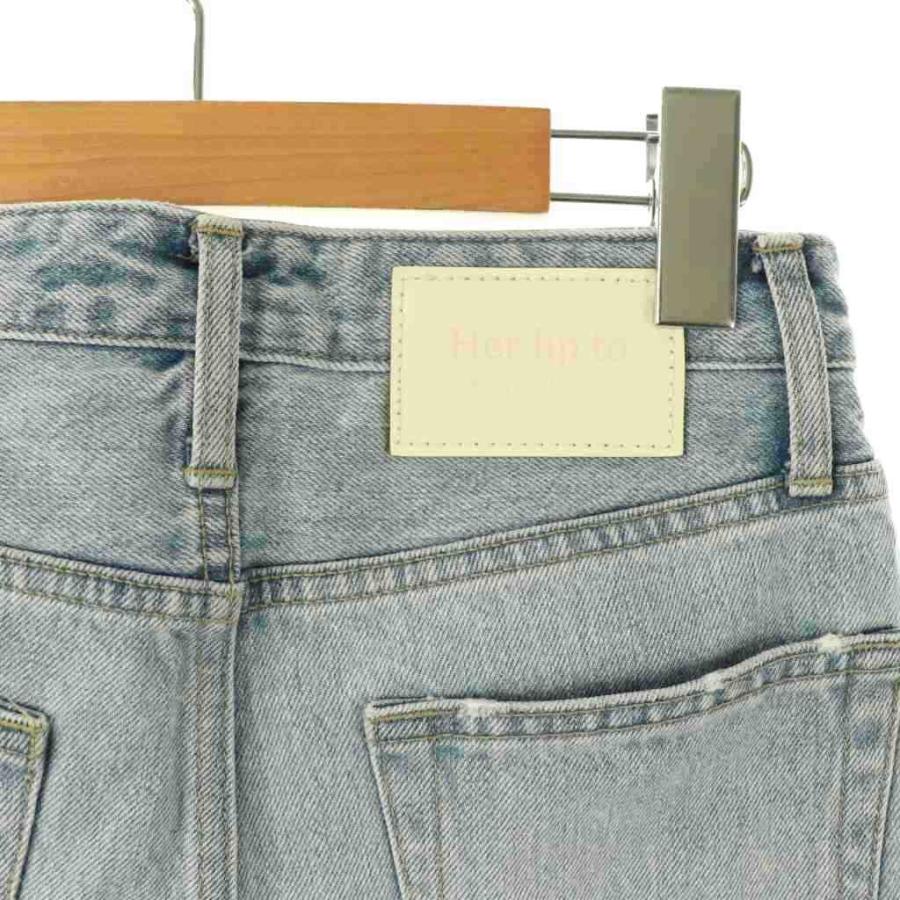 ハーリップトゥ Herlipto Tokyo High Rise Jeans デニムパンツ