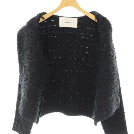 アダワス ADAWAS HPS別注 FRENGE TWEED JACKET ジャケット ノーカラー