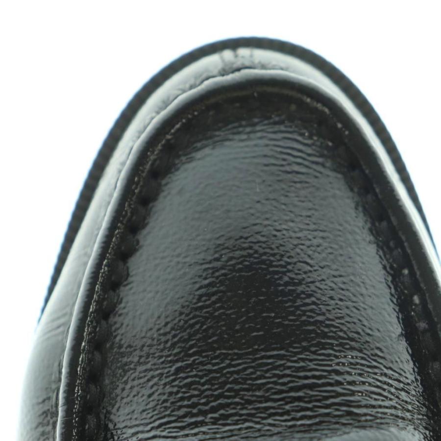 DIANA（ダイアナ） ローファー エナメル 23.0cm 黒 ブラック /MI □OS