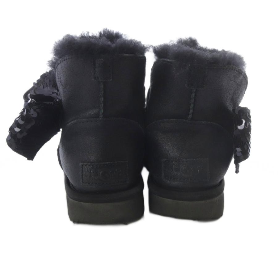 アグ オーストラリア UGG australia レザー ショートムートンブーツ