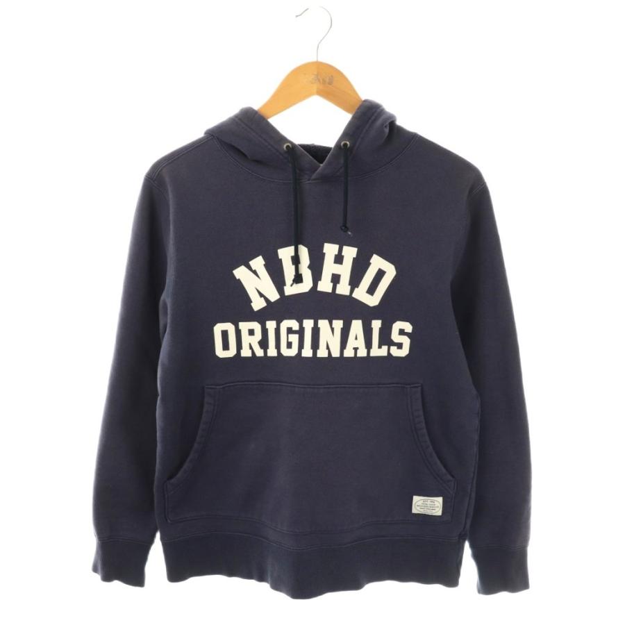 ネイバーフッド NEIGHBORHOOD C-HOODED LSプルオーバーパーカー