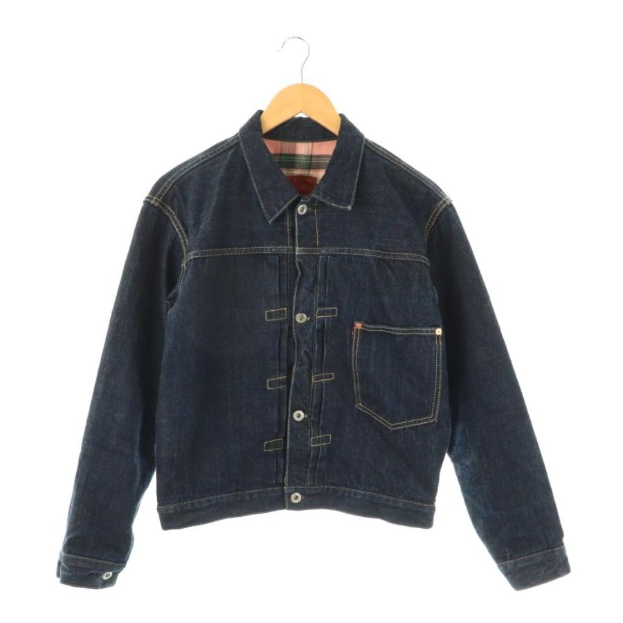 【中古】TCBジーンズ Lined Late 40s Jacket 2024AW限定 デニムジャケット Gジャン ステンカラー W36 インディゴ TCBジーンズ TCB JEANS Lined Late 40s Jacket 2024AW限定 デニム
