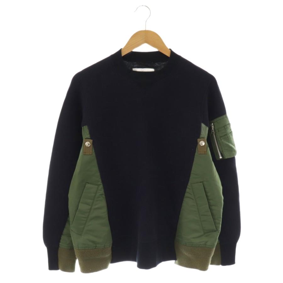 sacai サカイ トレーナー スウェット ma-1 【公式通販】