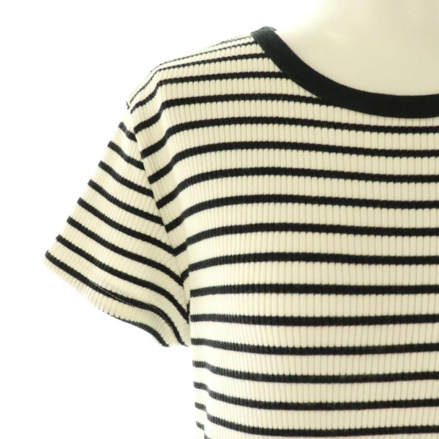 ロンハーマン リブボーダーワンピース　美品 ロンハーマン リブボーダーワンピース 美品