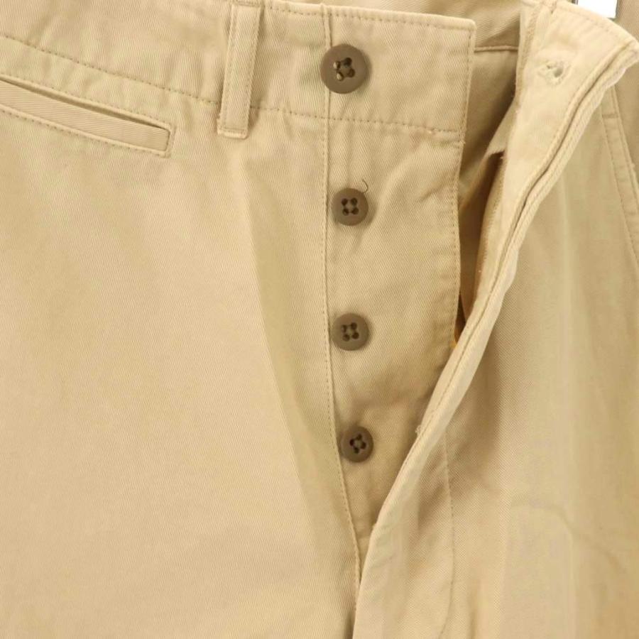 スピック&スパン Spick&Span 24SS Higuchi×S チノワイドパンツ ボタン