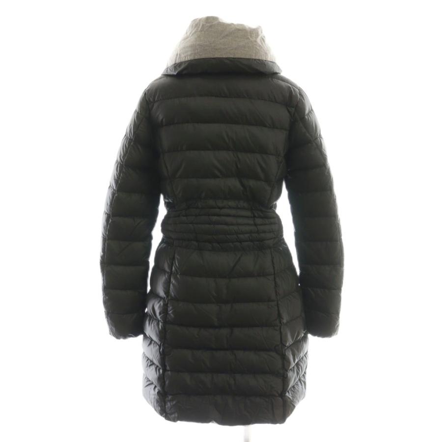 週末セール！美品☆DUVETICAダウン ブラック 40 DUVETICA（デュベティカ） ダウンコート アウター ベルト付き ブラック