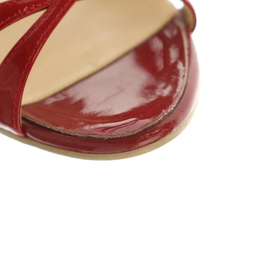 DIANAエナメルサンダル DIANA（ダイアナ） サンダル エナメル ストラップ ハイヒール 23.0cm