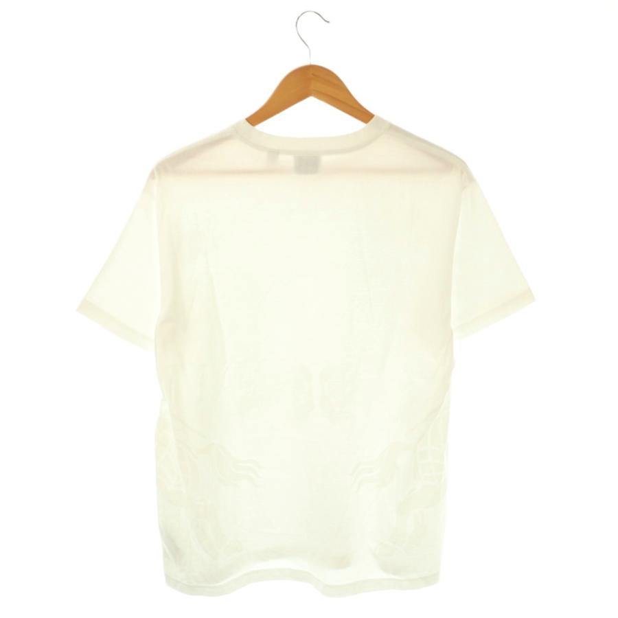 BURBERRY（バーバリー） コットンプリントTシャツ カットソー S 白 