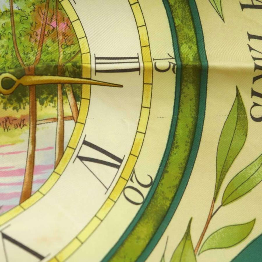 HERMES（エルメス） HERMES la ronde des heures カレ90 花の中