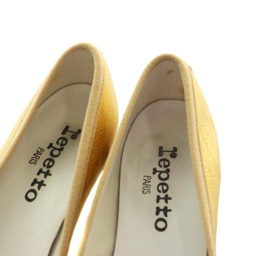 【新品】Repettoレペット ゴールド バレエシューズ 36サイズ レペット Repetto バレエシューズ 36 金色 ゴールドカラー /SS □OS