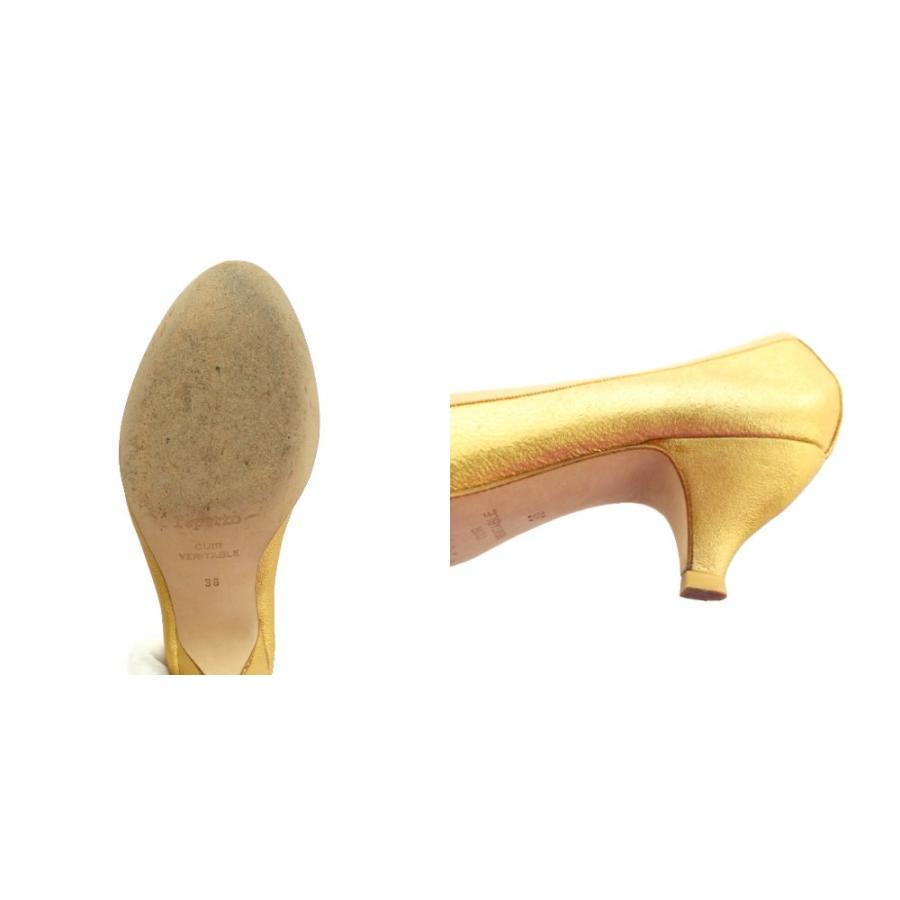 レペット Repetto バレエシューズ 36 金色 ゴールドカラー /SS □OS