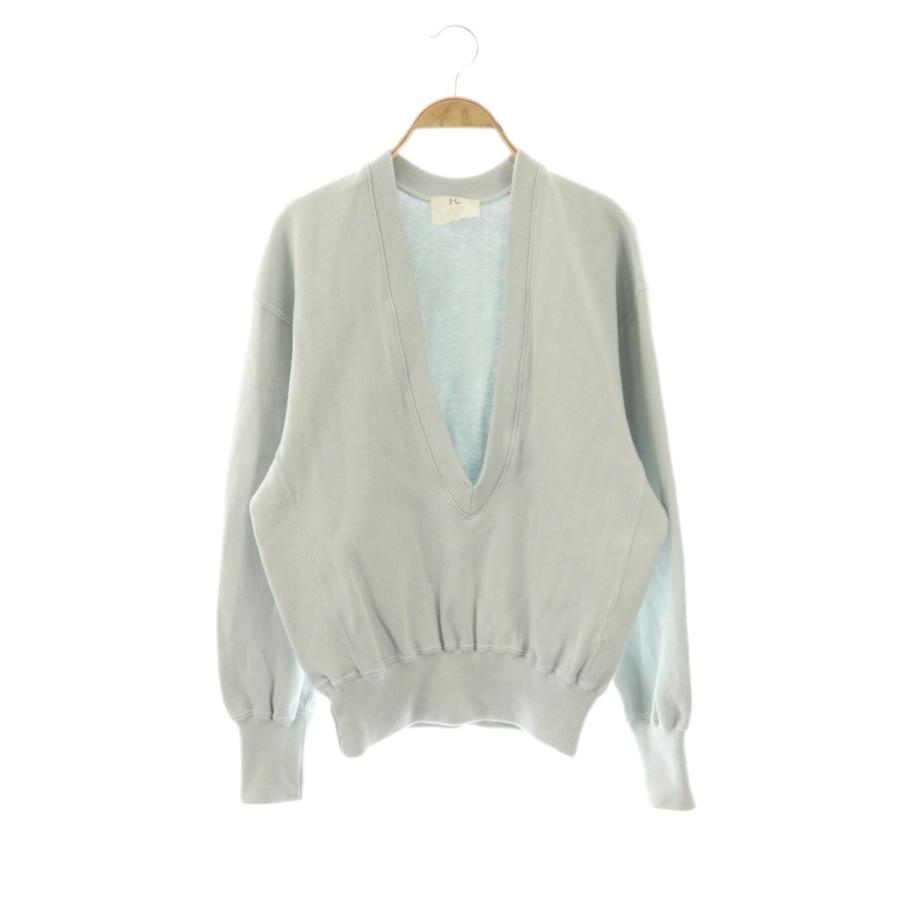 ヘリル HERILL ロンハーマン別注 24SS コットンシルク Vネック ニット  
