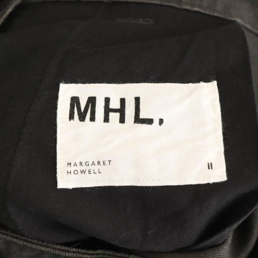 MHL 23ss SOFT COTTON DRILL ハーフジップパーカー L 【公式通販】