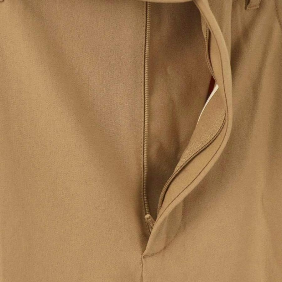 ZARA（ザラ） 未使用品 ベルト付き ワイドパンツ M キャメルベージュ