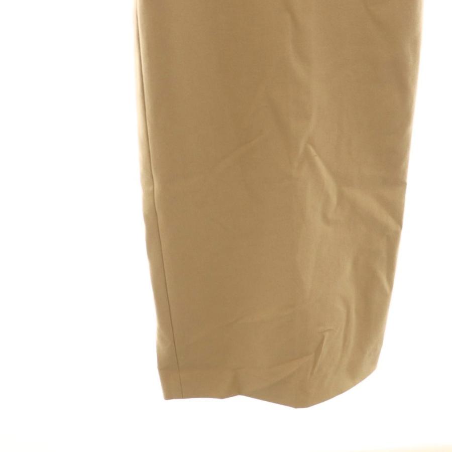 ZARA（ザラ） 未使用品 ベルト付き ワイドパンツ M キャメルベージュ