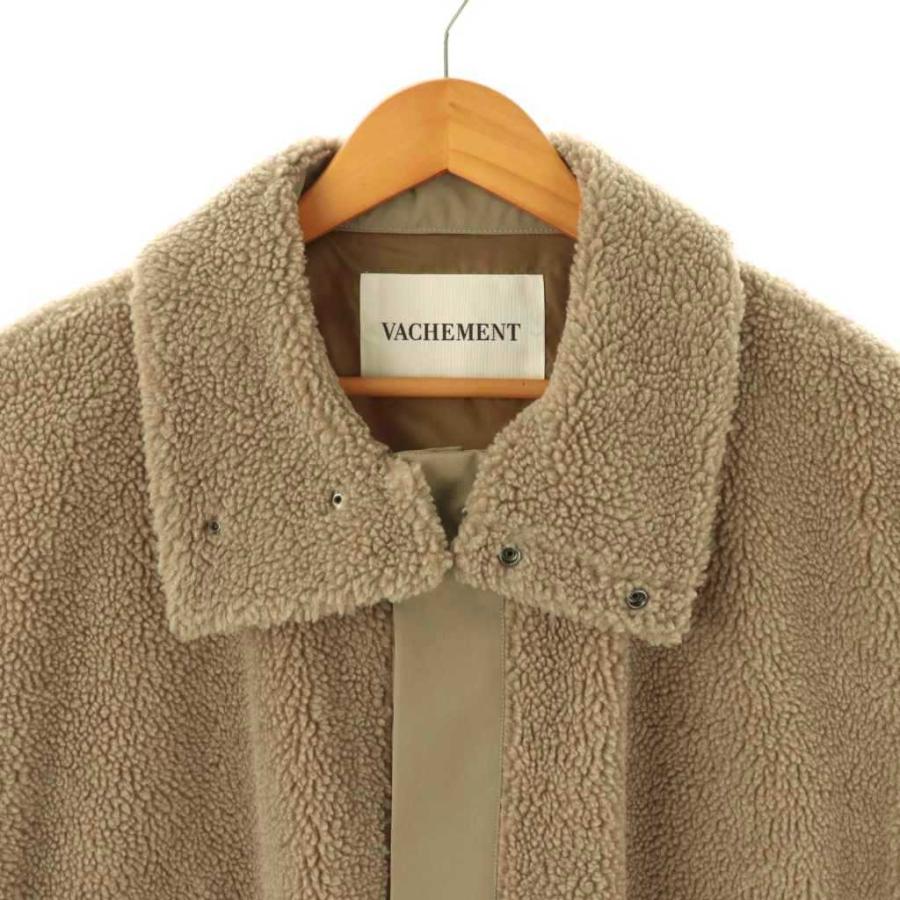 【中古】ヴァシュモン VACHEMENT 23AW IENA 別注 ボアベスト F モカ /DF ■OS レディース ヴァシュモン VACHEMENT 23AW IENA 別注 ボアベスト F モカ /DF □OS