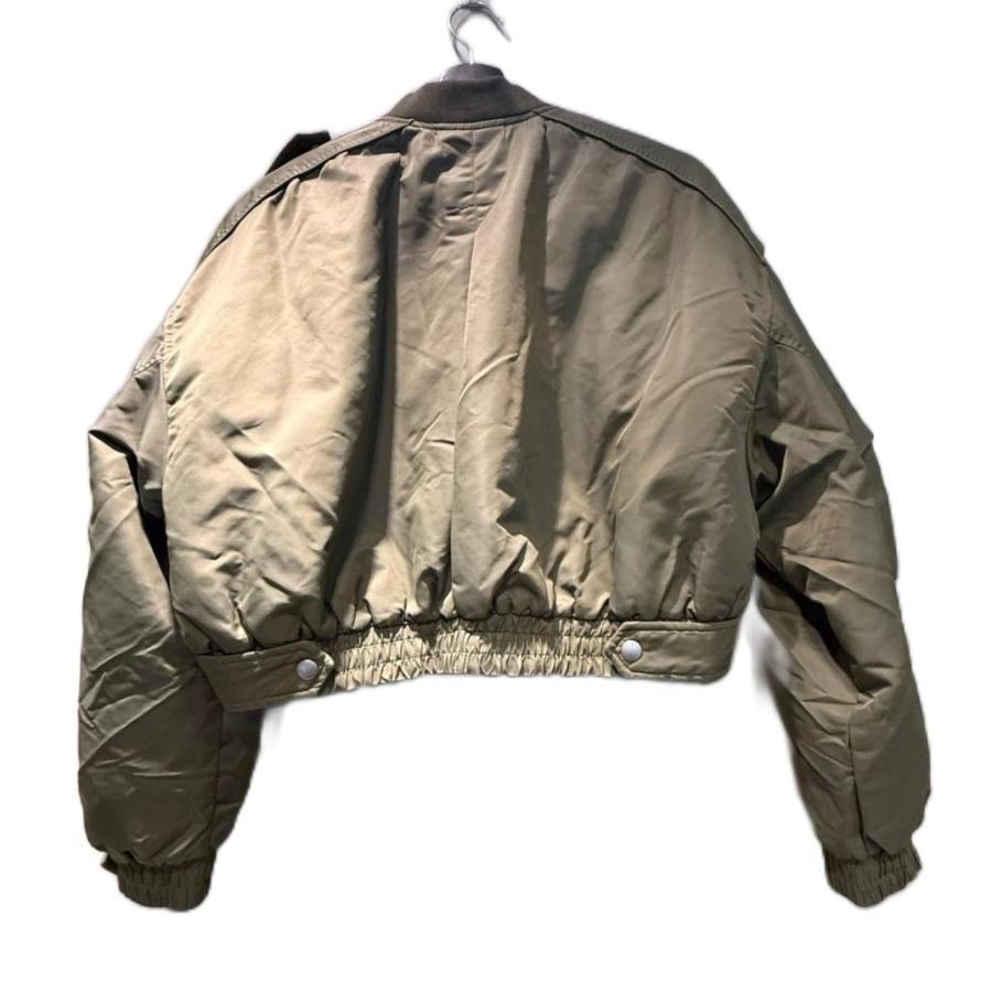 ZARA（ザラ） ZARA MA-1 ボンバージャケット 長袖 M カーキ □FY