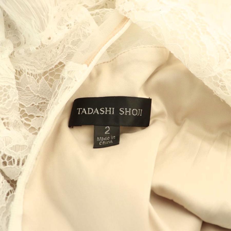タダシショージ TADASHI SHOJI POLLOCK LONG SLEEVE TEA-LENGTH LACE 