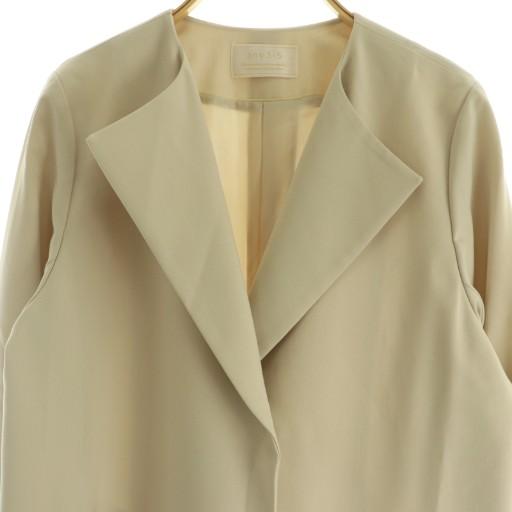 エニィスィス エニシス anySiS 25SS ノーカラーライト テロンチ コート