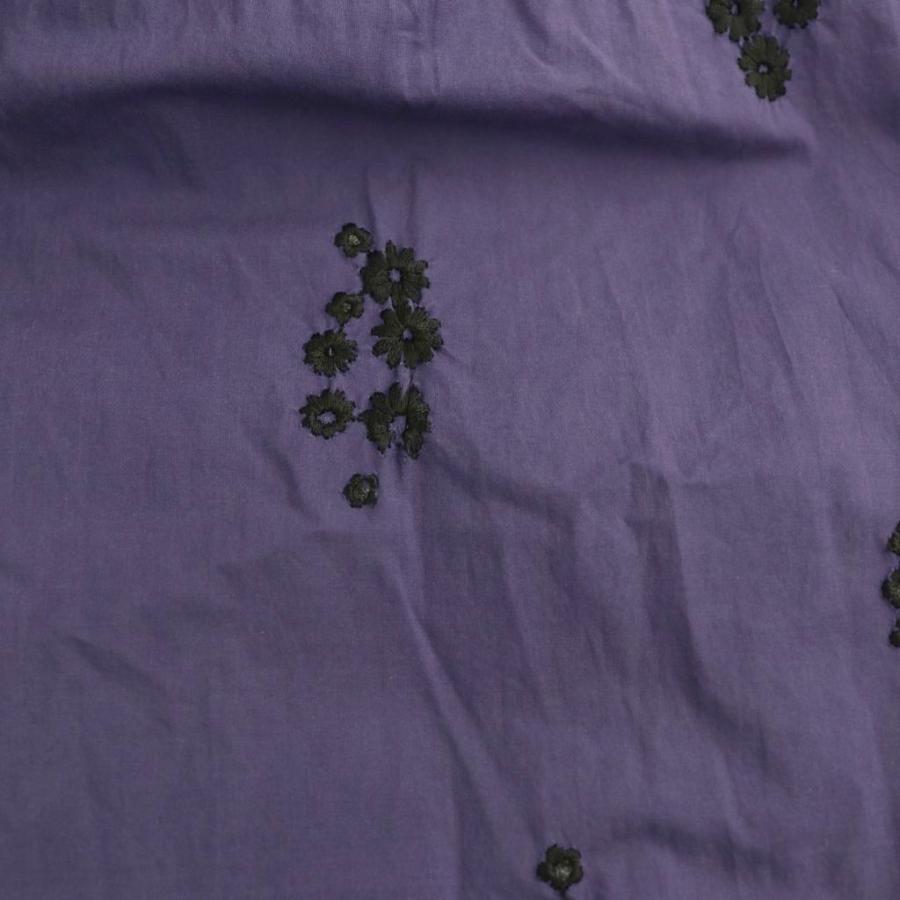ヌキテパ　刺繍入り長袖シャツドレス M NE QUITTEZ PAS!（ヌキテパ） セール【30%OFF】ヌキテパ ne Quittez